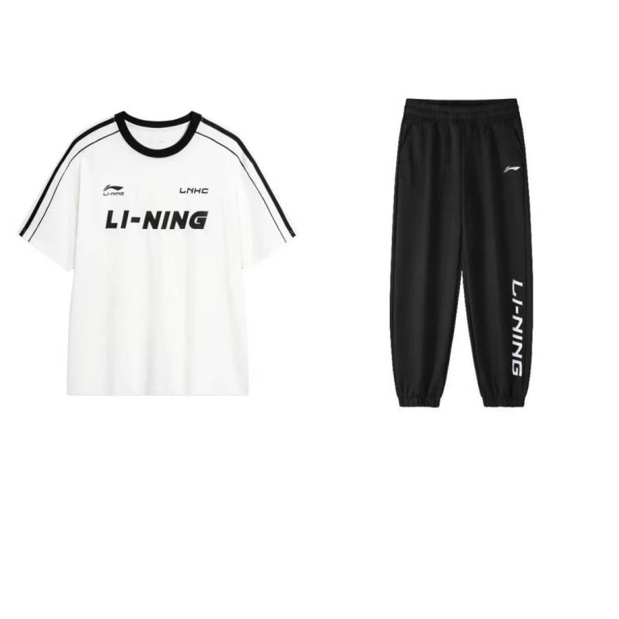 Li-Ning Li Ning Sports Life Collection Casual Sportswear Men's Ivory
