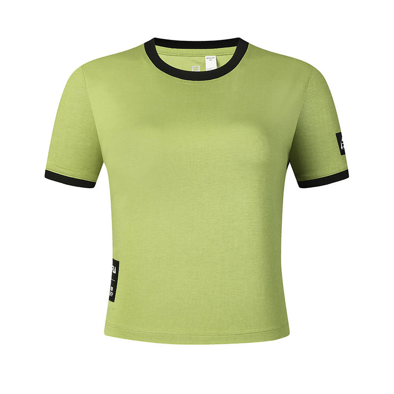 FILA x BBC EARTH T Shirt Women's Mustard Powder