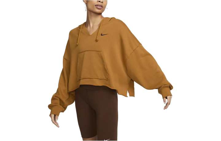 Nike Nike Sweatshirts Women's Caramel Hooded Moderate Regular