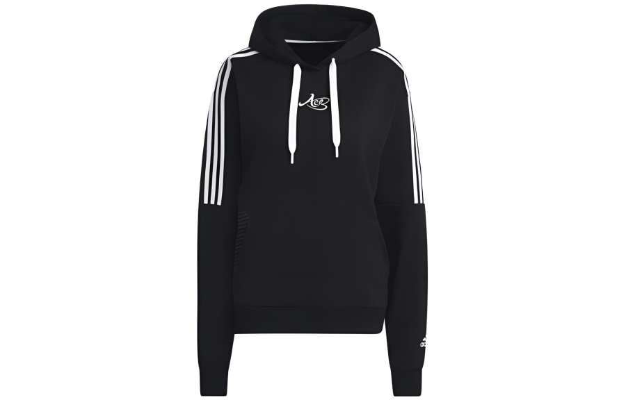 Adidas Adidas Sweatshirts Women's Black Hooded Moderate Other