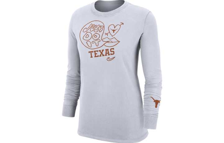 Nike Nike T Shirts Women's Light Gray Crew Neck Moderate Other