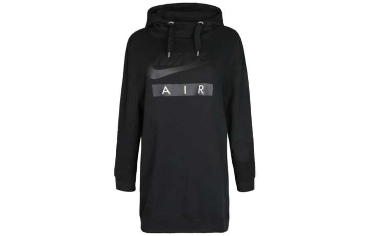 Nike Nike Sweatshirts Women's Black Hooded Moderate Regular