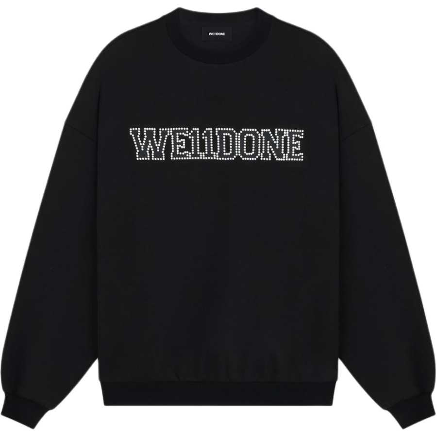 WE11DONE WE11DONE Crystal Embellishment Sweatshirt