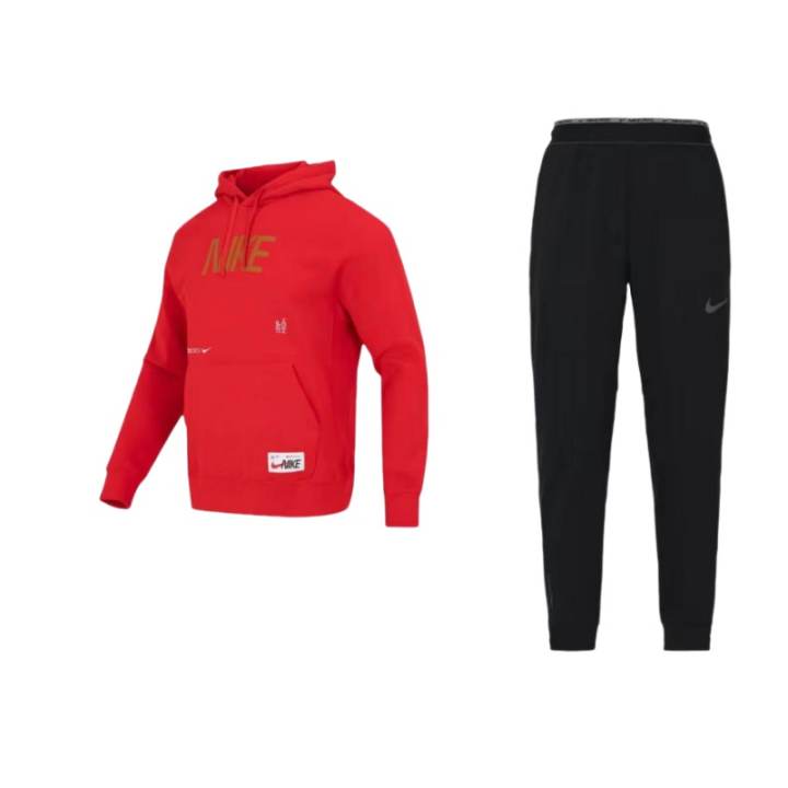 Nike Nike Sweatshirt Sets Men's Hooded Thickened