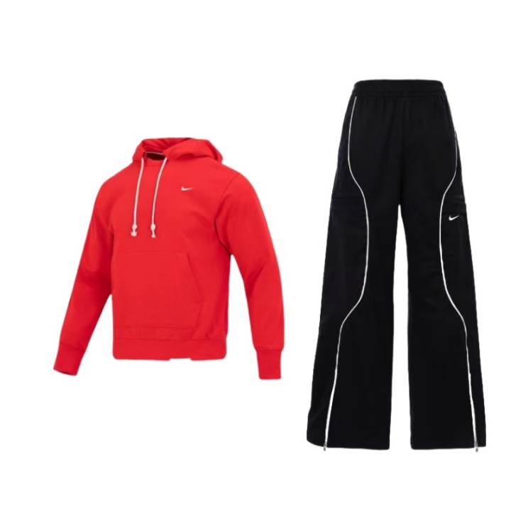 Nike Nike Sweatshirt Sets Unisex Hooded Moderate