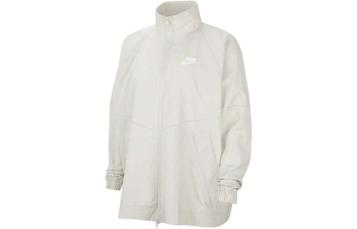 Nike Nike Jackets Women's Light Gray Stand Collar Moderate Other