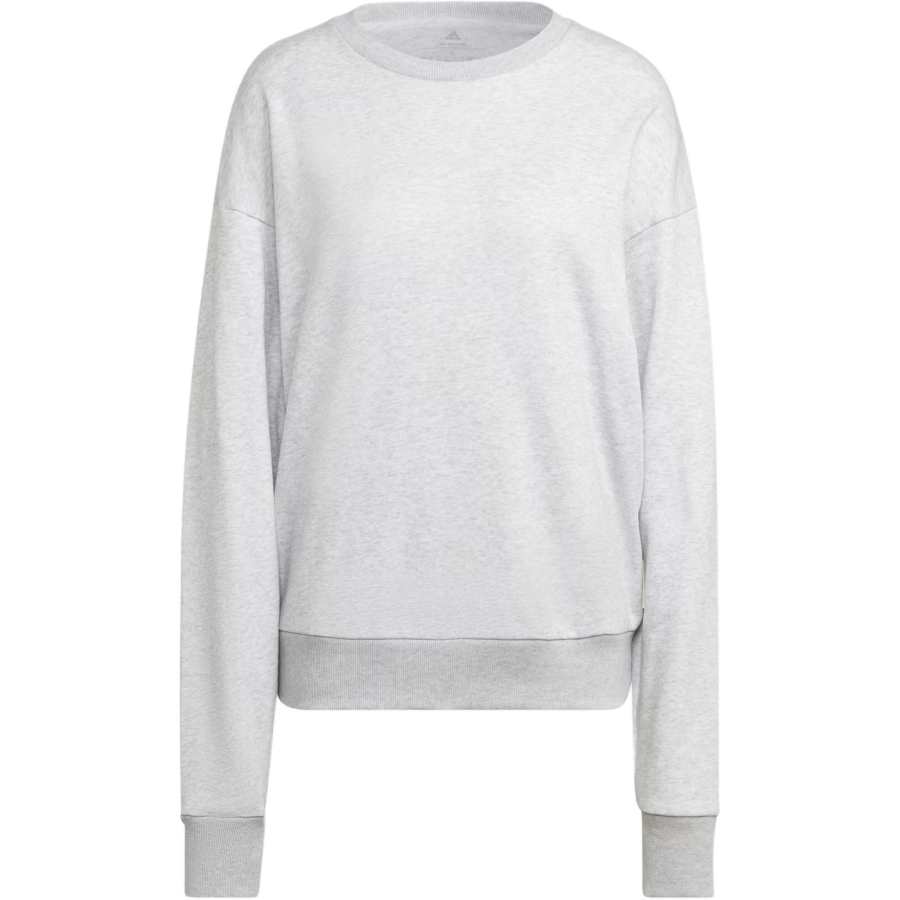 Adidas Adidas Sweatshirts Women's Gray Crew Neck Moderate Other