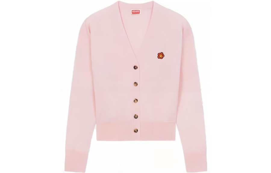KENZO 【Previous Season】V-neck wool cardigan