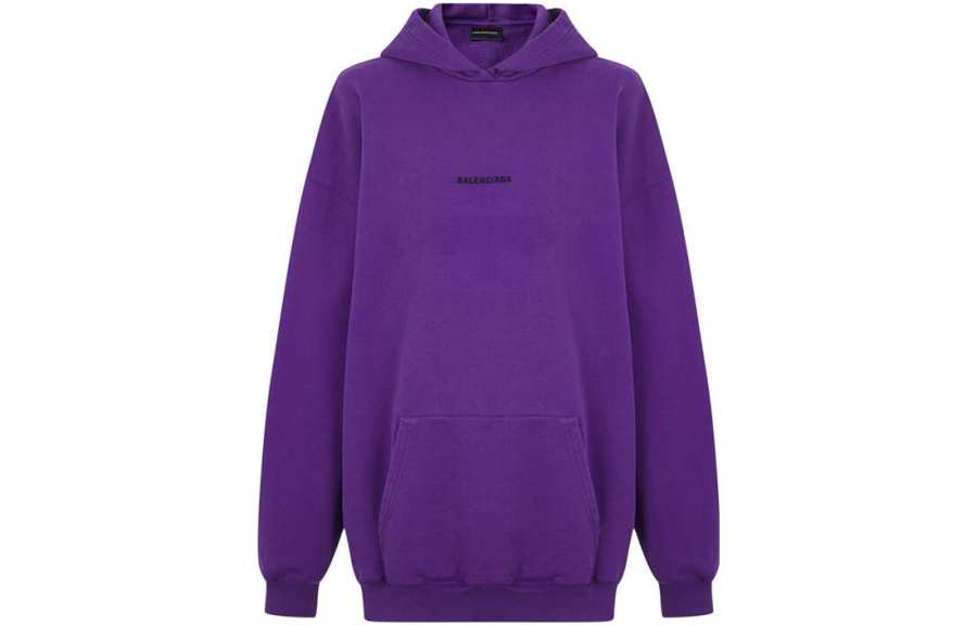 Balenciaga 【Best of: PromotionsPrevious Season】embroidered-logo oversized hoodie