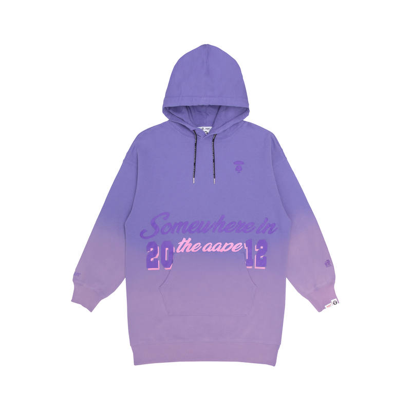 Aape Sweatshirts Women's Purple PPX Hooded Moderate