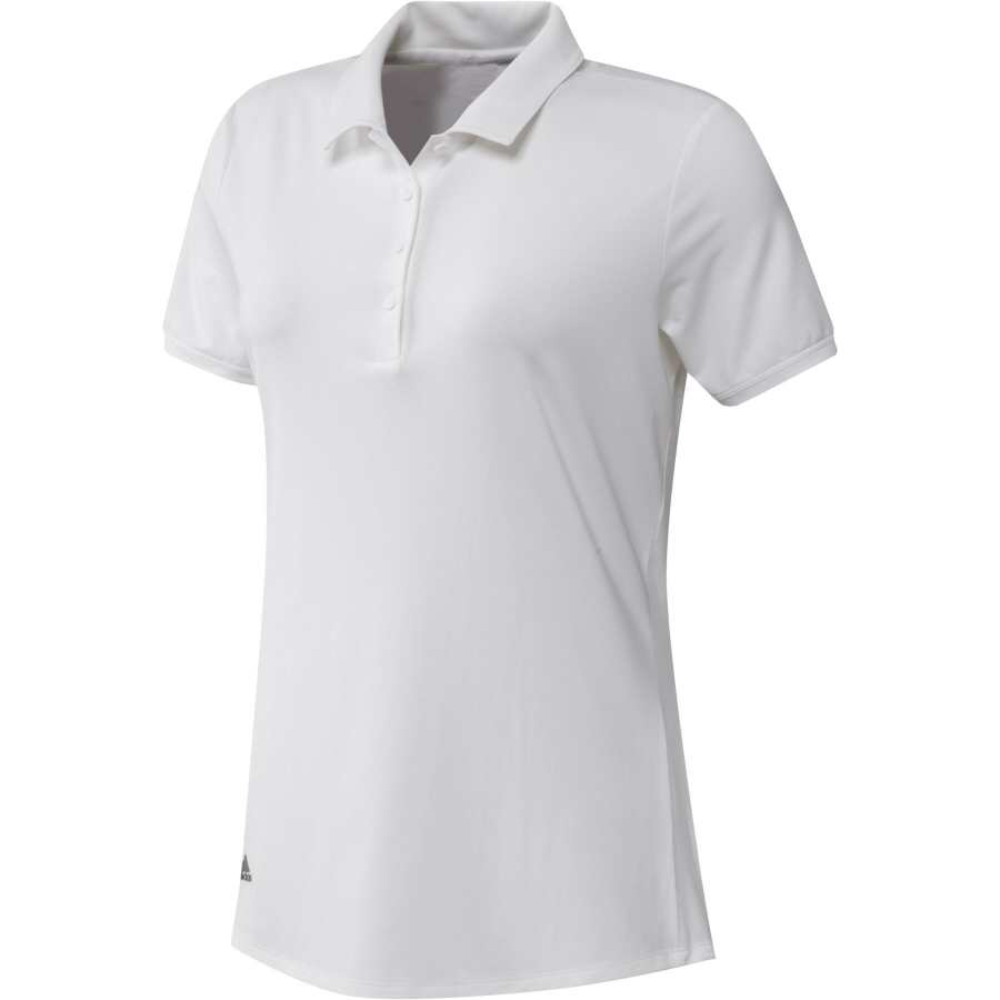 Adidas Adidas Ultimate365 Polo Shirts Women's White Polo Collar Moderate Other