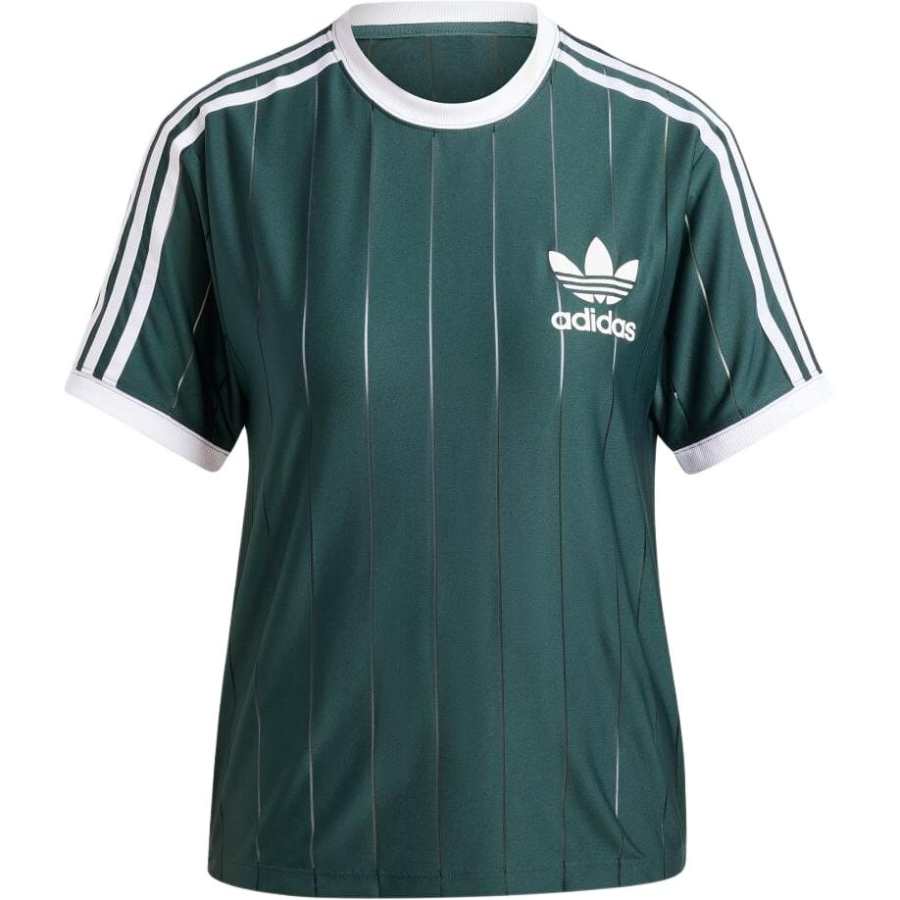 Adidas Adidas T Shirts Women's Green Crew Neck Moderate