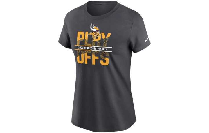 Nike Nike T Shirts Women's Gray Crew Neck Moderate Straight Fit