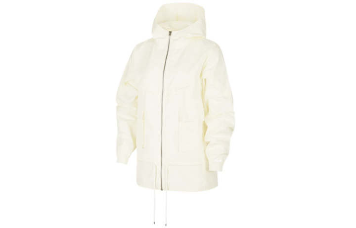 Nike Nike Jackets Women's Ecru Hooded Moderate Other