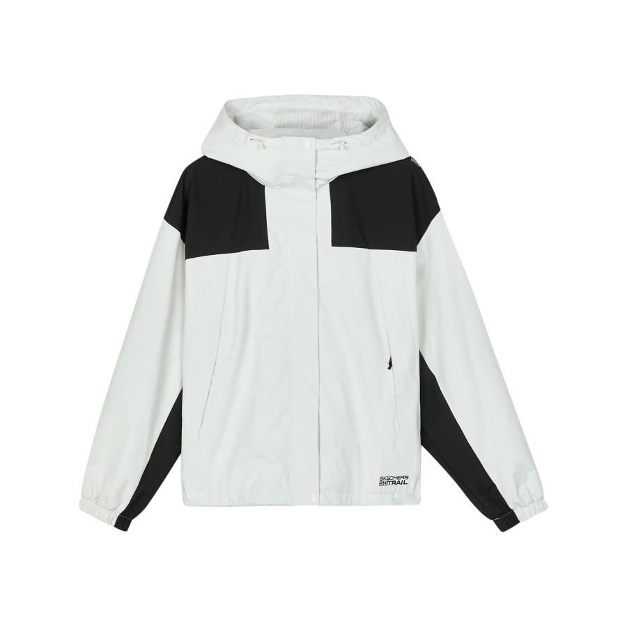 Skechers Jackets Women's Ecru Hooded Moderate Other