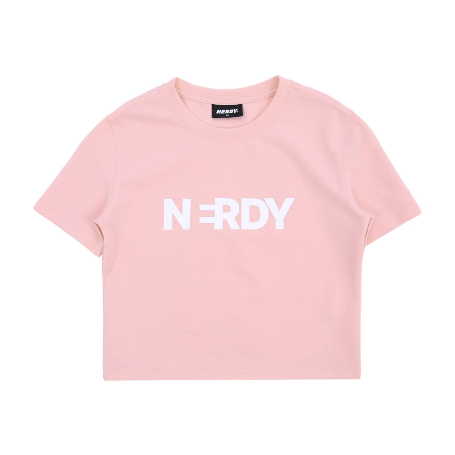 Nerdy T Shirt Women's Light Pink