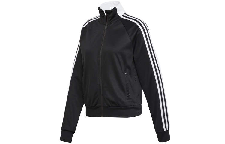 Adidas Adidas Jackets Women's Black Stand Collar Moderate Other