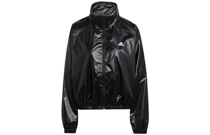 Adidas Adidas Jackets Women's Black Stand Collar Moderate Other