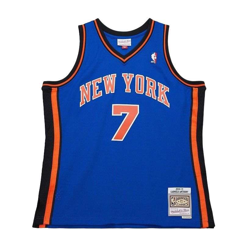 Mitchell Ness x NBA New York Knicks SWINGMAN Fan Edition SS25 Basketball Jersey Men's Blue