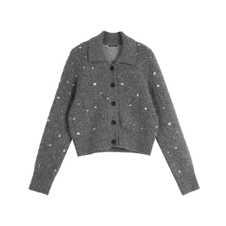 ELLE Knitwear Women's Medium Gray