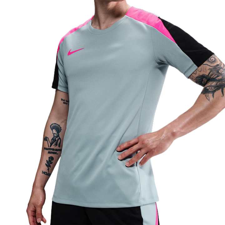 Nike Nike Strike Soccer Jersey Men's Black Super Pink