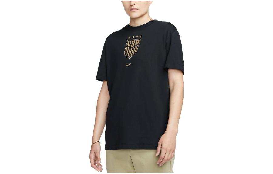 Nike Nike United States Soccer Olympic Collection Drop Shoulder Sleeve T Shirt Women's Black