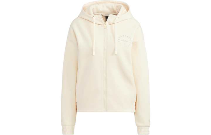 Adidas Adidas Sweatshirts Women's Ecru Hooded Moderate Regular