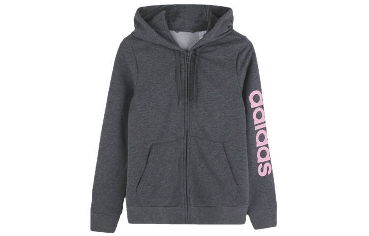 Adidas Adidas Jackets Women's Dark Gray Hooded Moderate Other