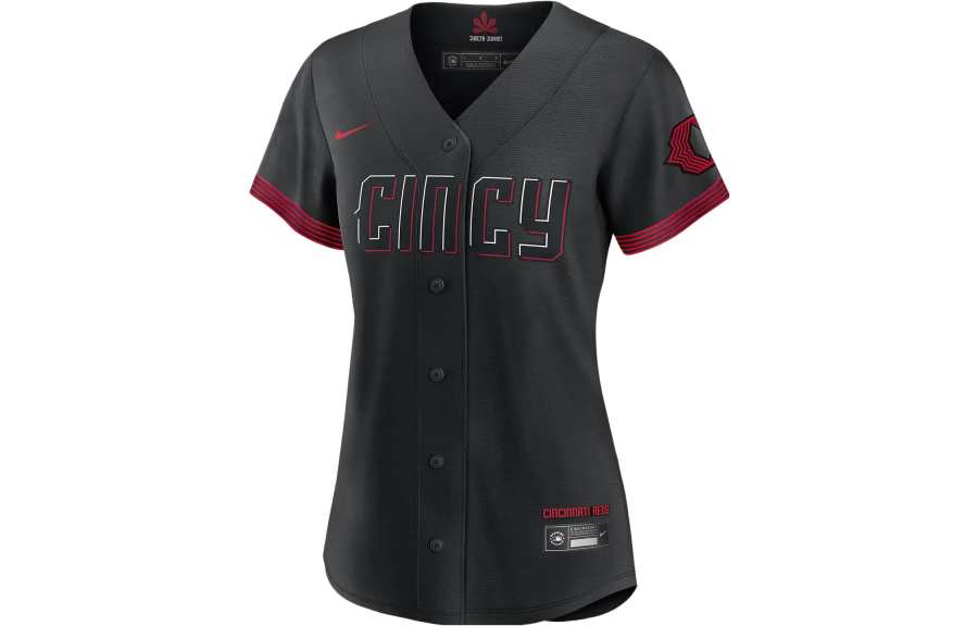 Nike Nike Mlb Cincinnati Reds City Connect (Barry Larkin) Women's Replica Baseball Jersey