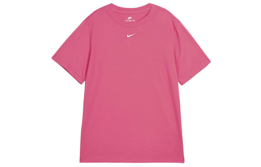 Nike Nike Drop Shoulder Sleeve T Shirt Women's Light Fused Red