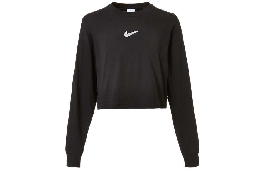 Nike Nike Sportswear Swoosh GX Women's Graphic Long-Sleeve Sweatshirt Black