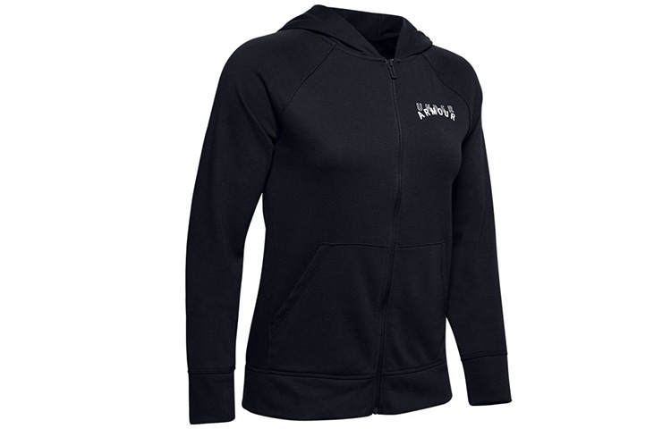 Under Armour Rival Jackets Women's Black Hooded Moderate Other