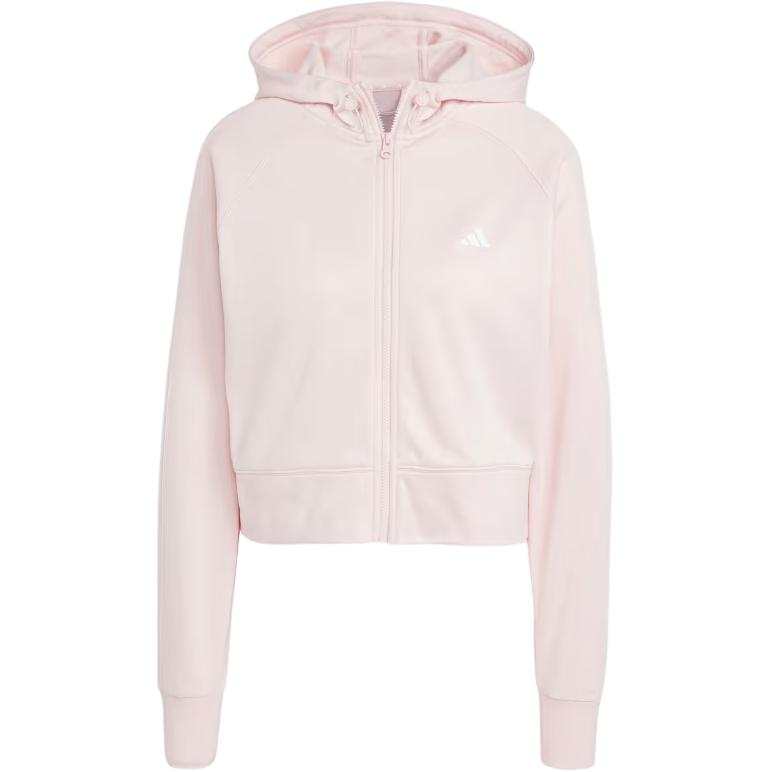 Adidas Adidas Free Shipping With AdiClub Aeroready Game And Go Full-Zip Hooded Fleece Jacket