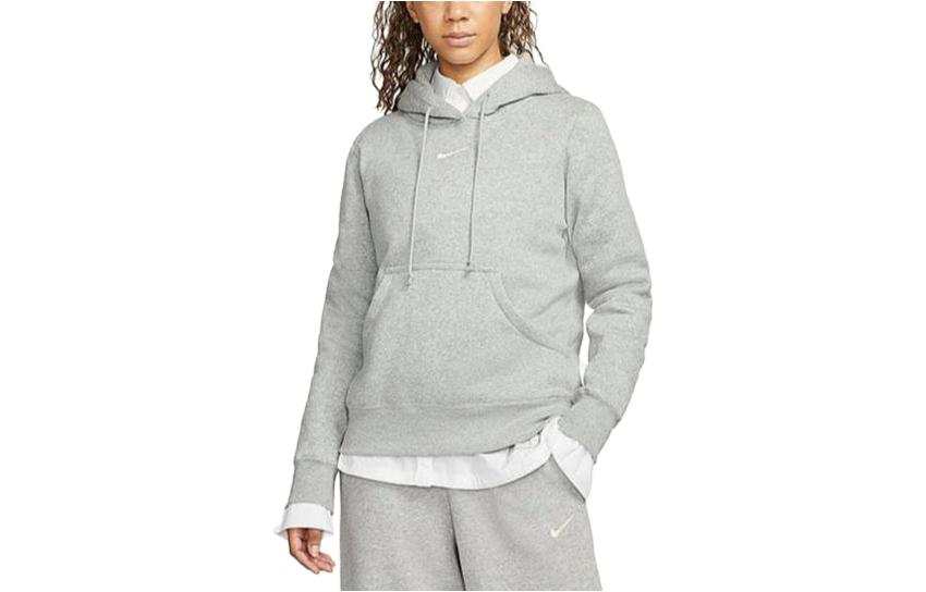 Nike Nike Sweatshirts Women's Light Gray Hooded Moderate Other