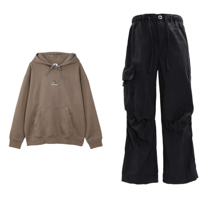 Nike Nike Sweatshirt Sets Men's Hooded Moderate