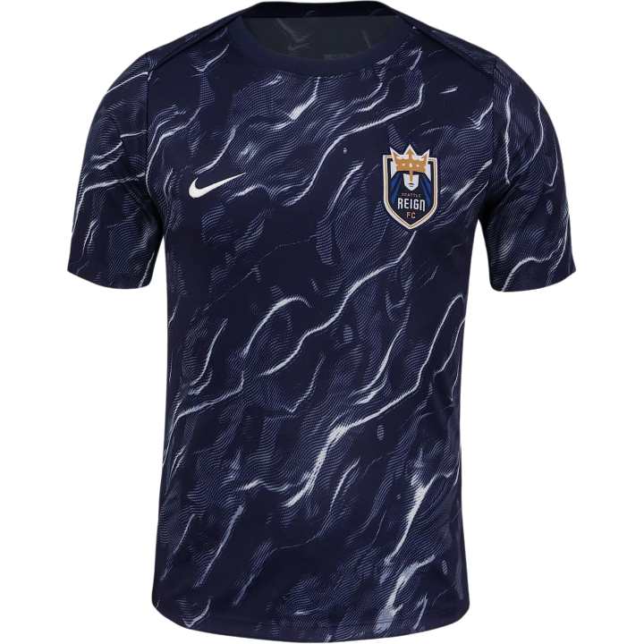 Nike Nike Seattle Reign 2025 Men's Nike Nwsl Short-Sleeve Pre-Match Top