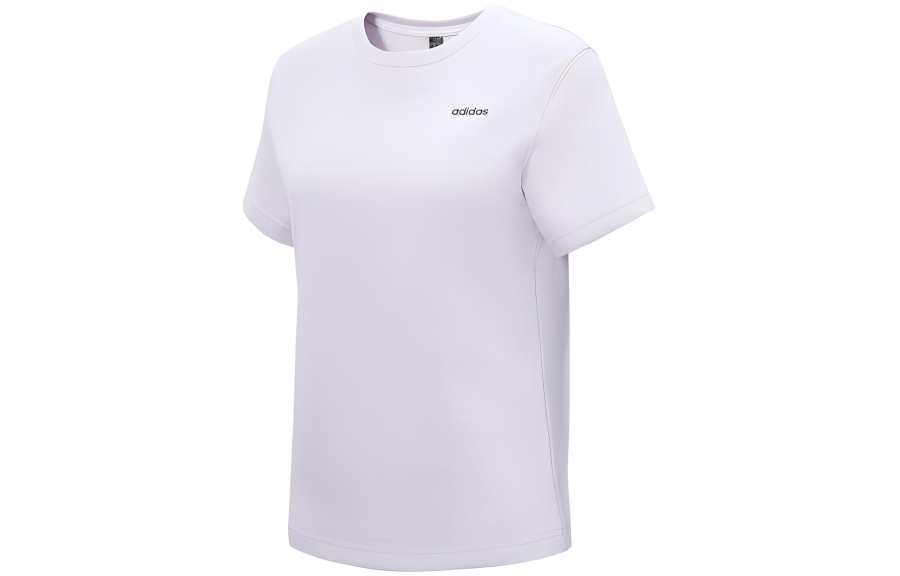 Adidas Adidas T Shirts Women's Silver Crew Neck Moderate Straight Fit