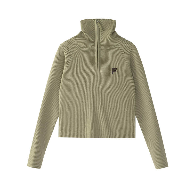 FILA FUSION FUSIONEER Knitwear Women's Dark Umber Khaki