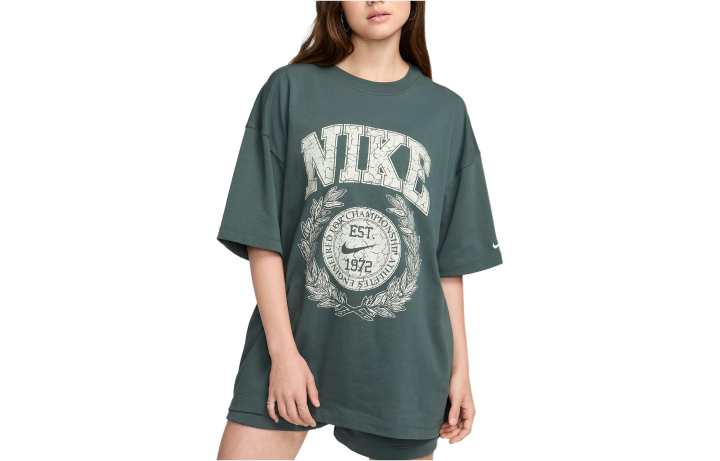 Nike Nike Sportswear Essentials T Shirt Women's Vintage Green