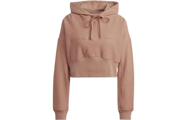 Adidas Adidas Sweatshirts Women's Earth Red Hooded Moderate Regular