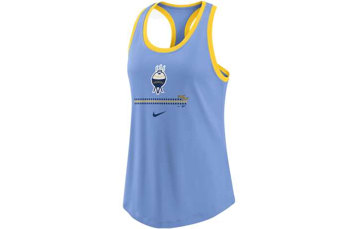 Nike Nike T Shirts Women's Blue Thin
