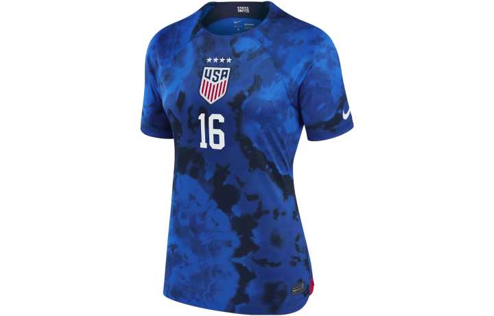 Nike Nike T Shirts Women's Blue Crew Neck Moderate Straight Fit