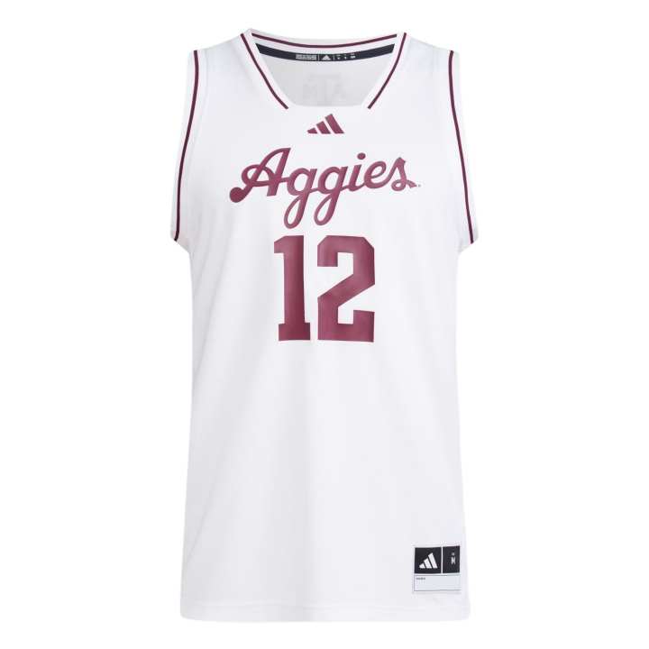 Adidas Adidas Free Shipping With AdiClub Texas A&M Swingman Jersey