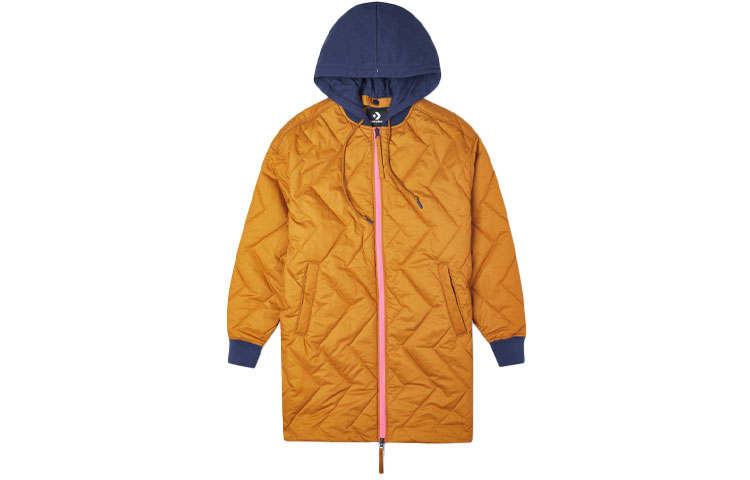 Converse Jackets Women's Brown Hooded Moderate Other