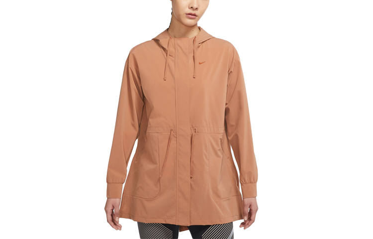 Nike Nike Jackets Women's Mineral Clay Yellow Hooded Moderate Other