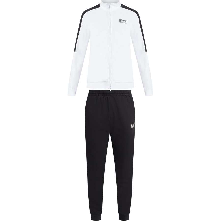 EMPORIO ARMANI Logo-print Cotton Tracksuit