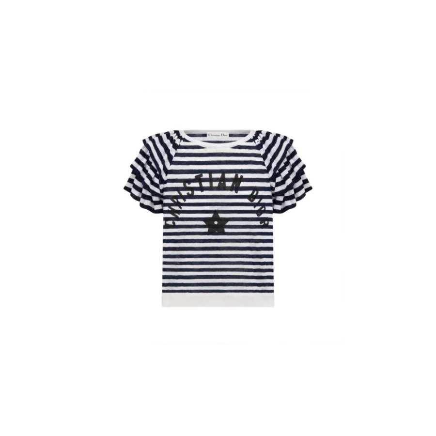 DIOR SS23 T Shirt Women's Marine Blue