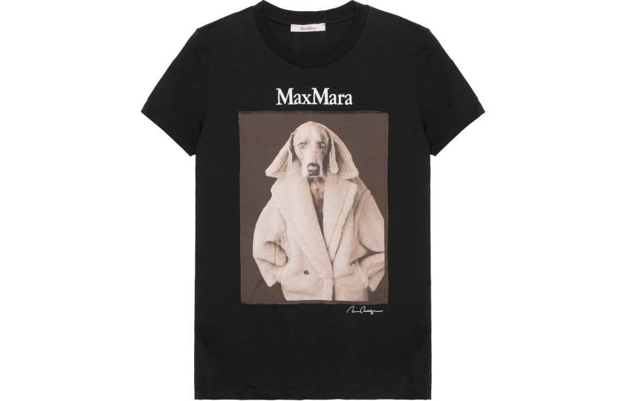 MaxMara MaxMara T Shirts Women's Black Crew Neck Moderate
