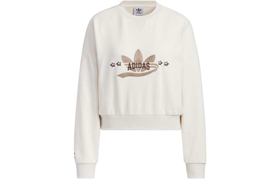 Adidas Originals Trefoil Sweatshirt Women's Pink White