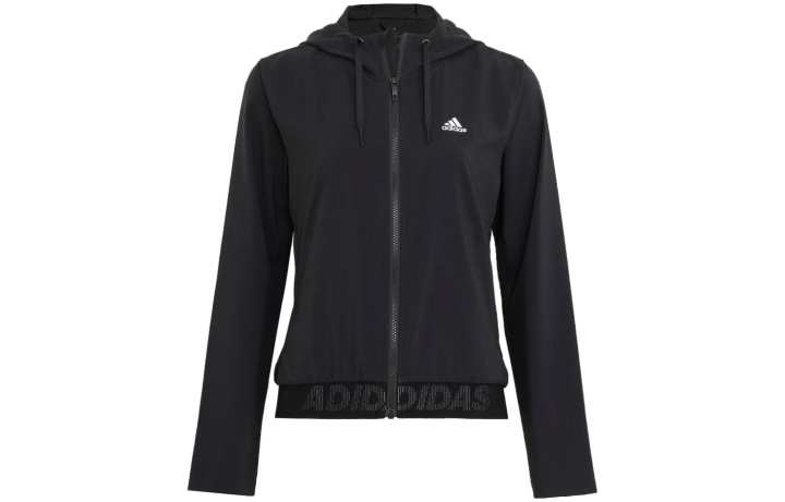 Adidas Adidas Jackets Women's Black Hooded Moderate Other